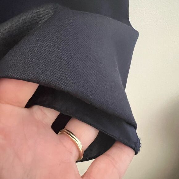 100% new wool skirt Jacques Vert Size 6 women’s navy skirt , lined UK Brand EUC - Picture 9 of 12